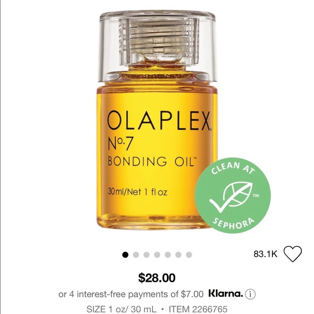 Olaplex No. 7 Bonding Oil